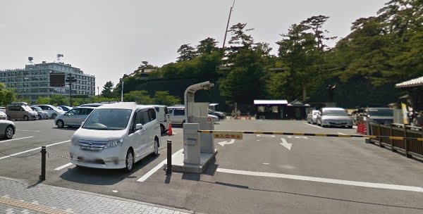 松江城公式駐車場